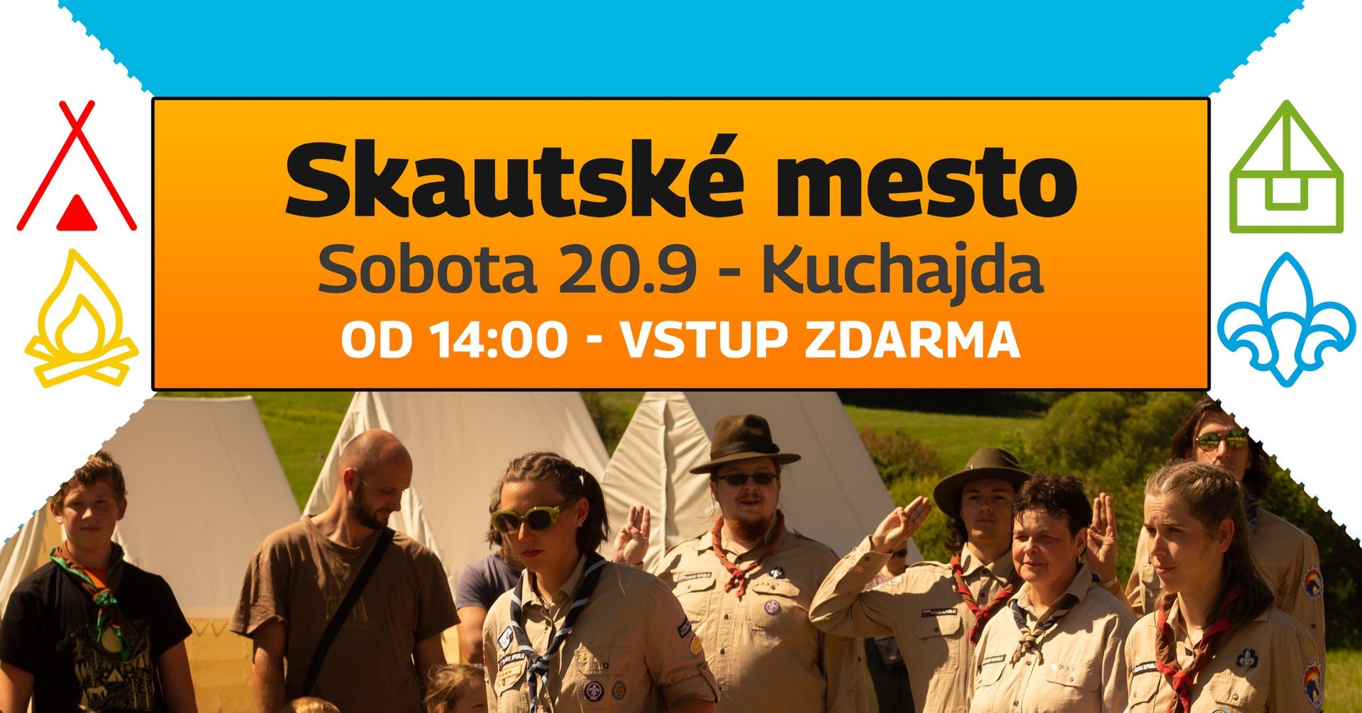 Skautské mesto na Kuchajde