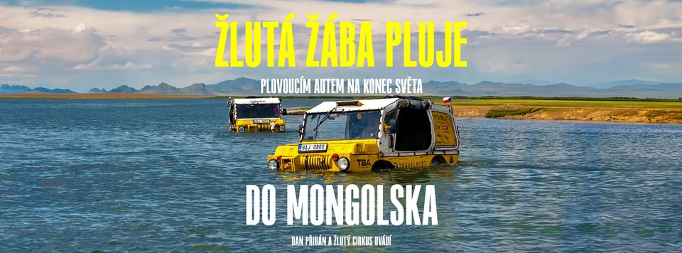 Brno - Žlutá žába pluje do Mongolska