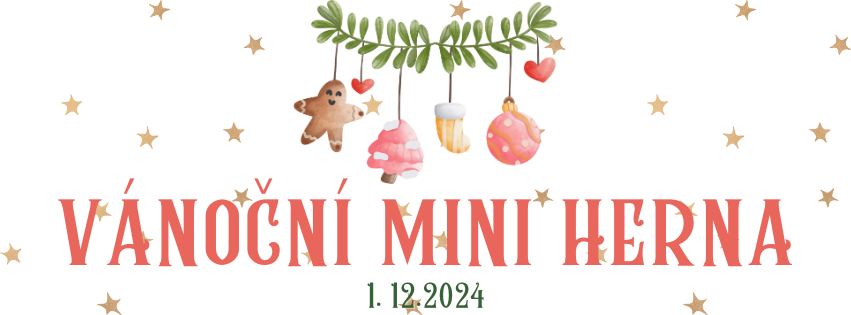 Vánoční MINI HERNA pro rodiče s dětmi