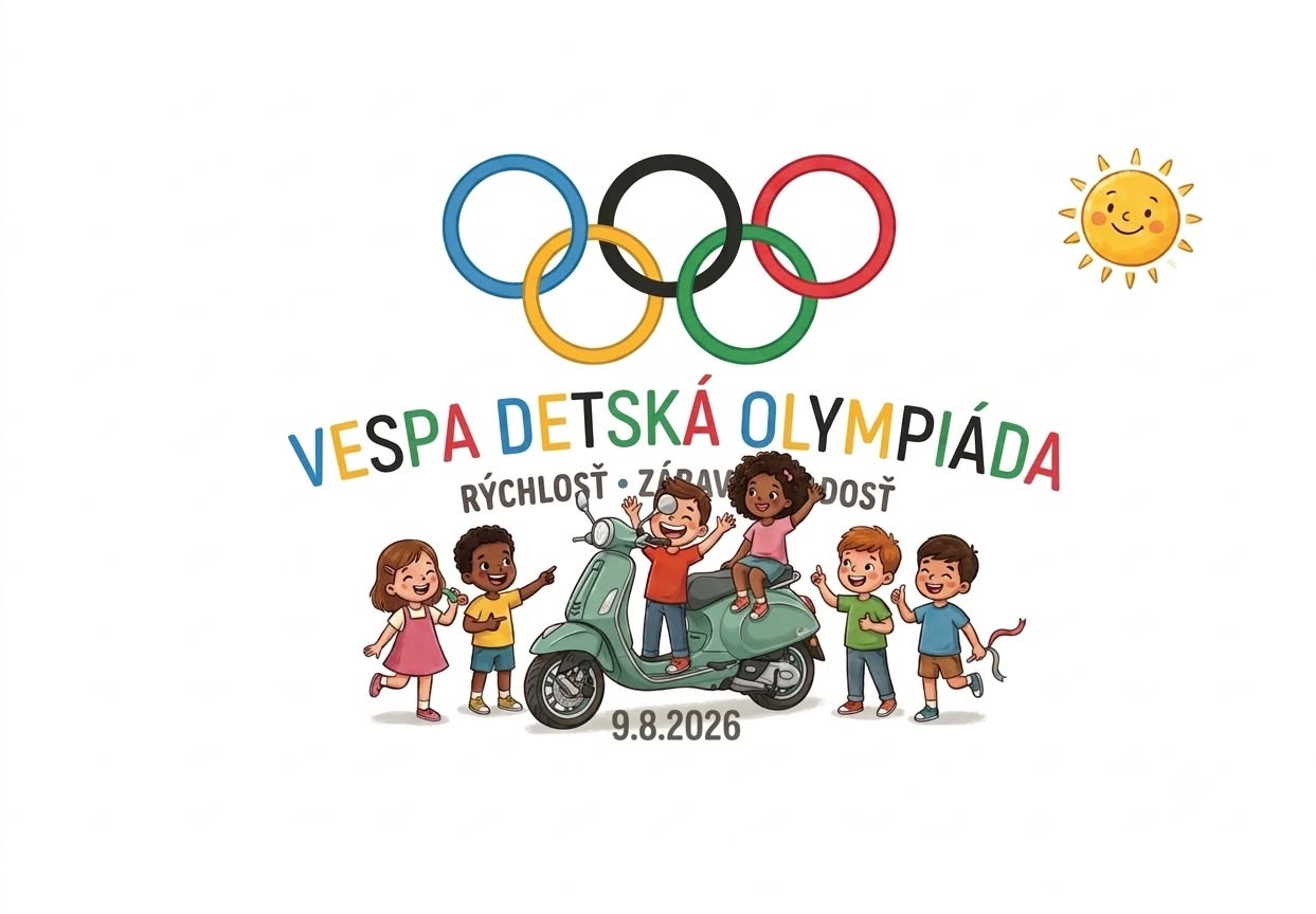 Vespa olympiáda pre deti