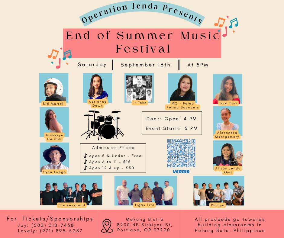 End of Summer Music festival