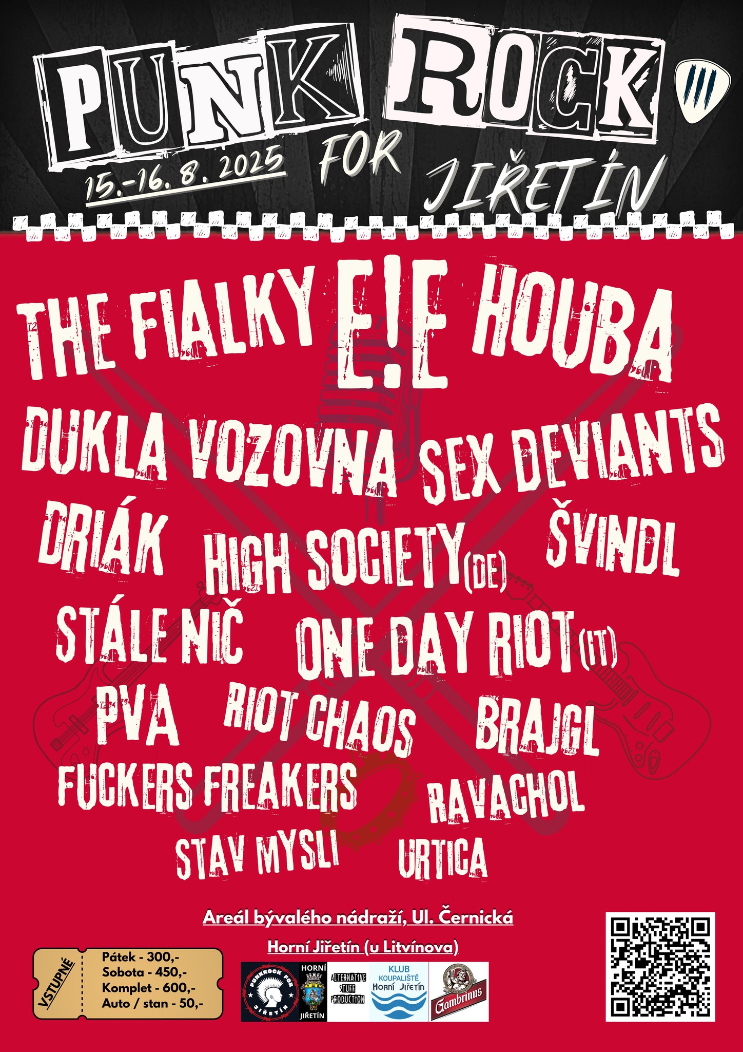 PUNKROCK FOR JIŘETÍN 2025