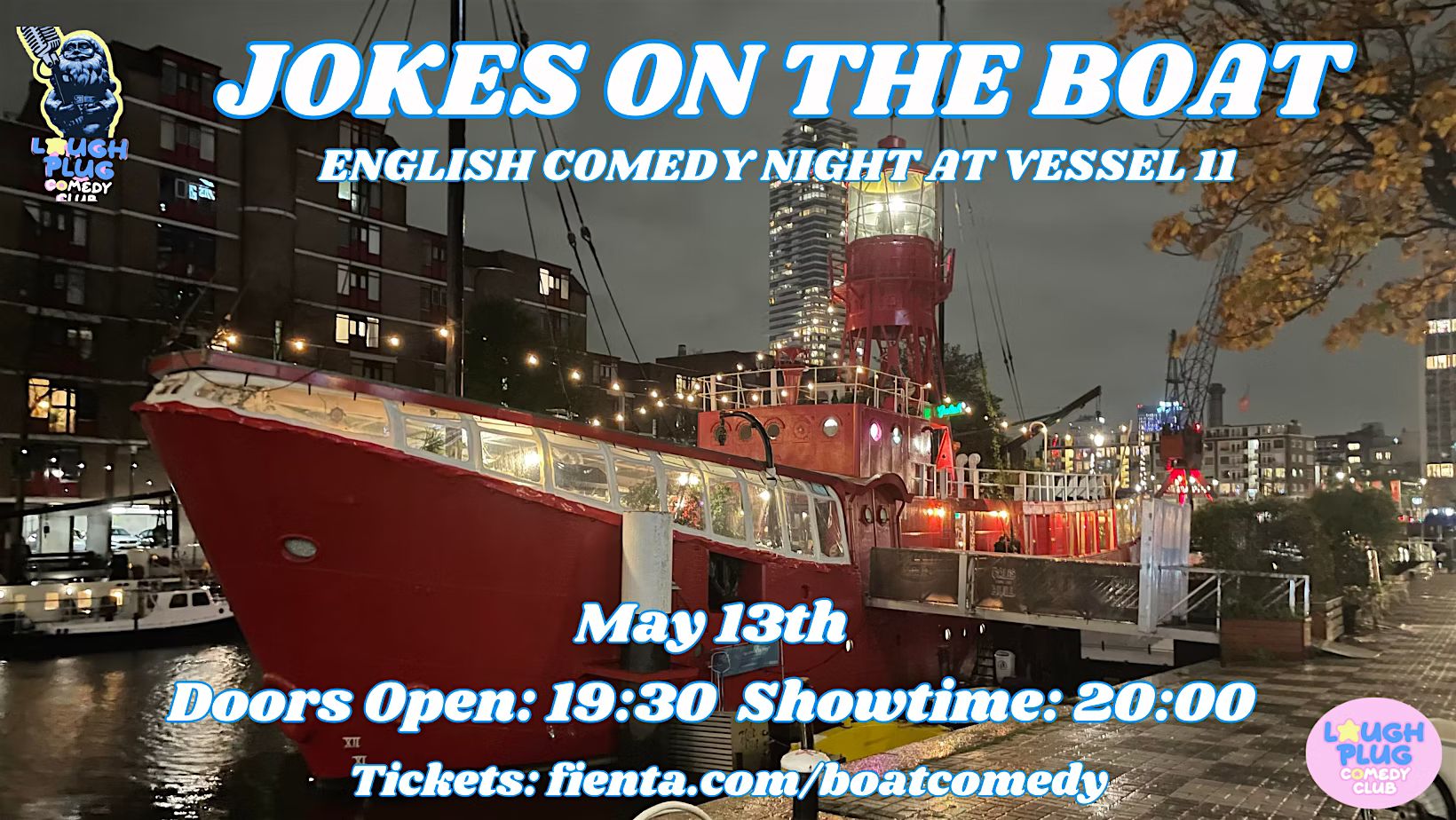 Jokes on the Boat: Stand-Up Comedy in English