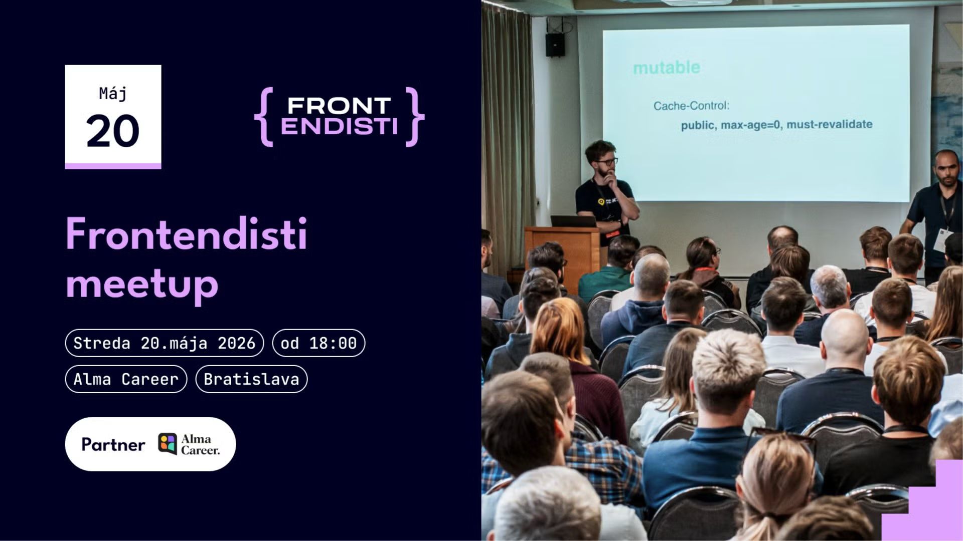 Bratislava: Májový meetup | Frontendisti