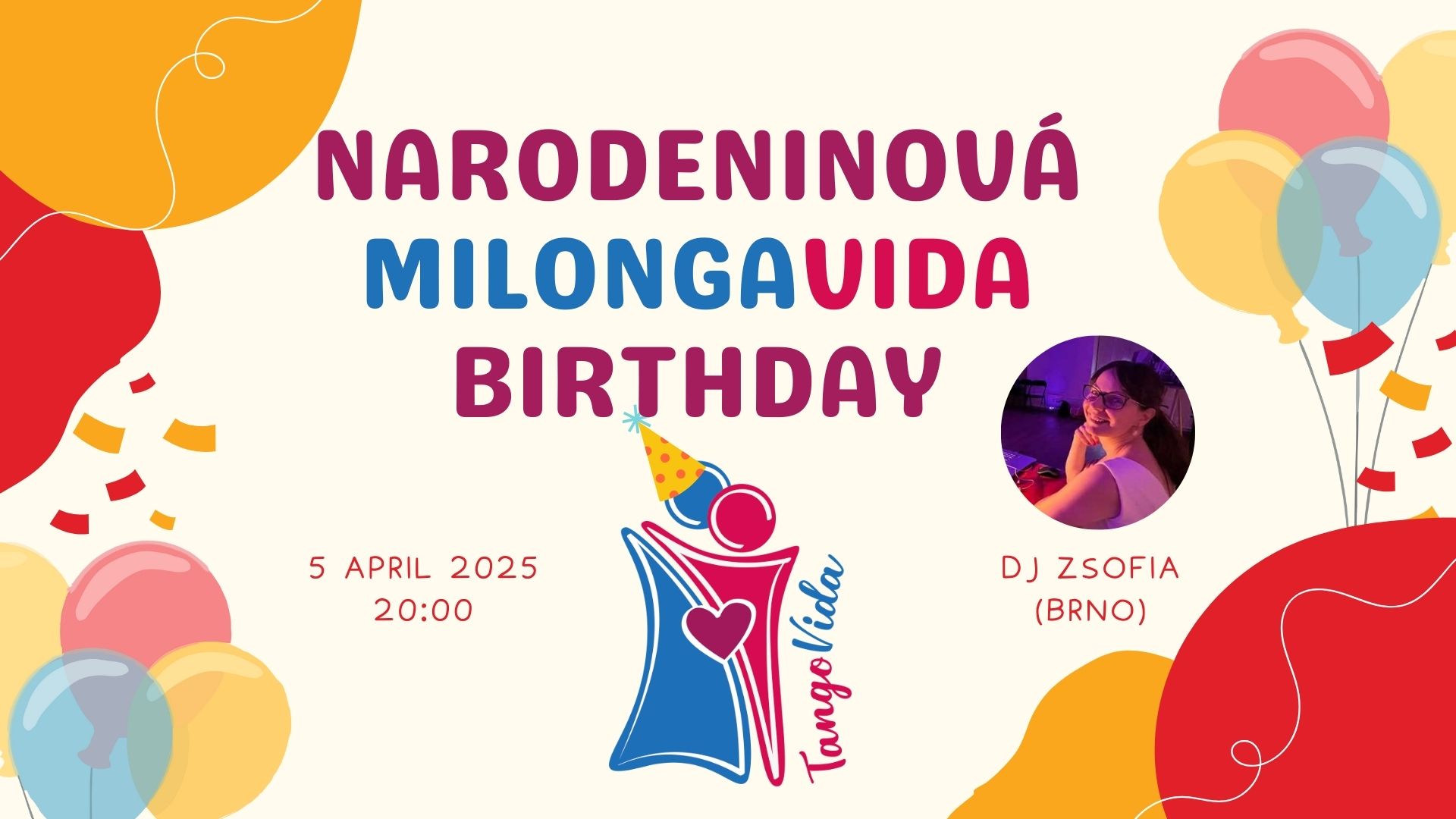 Narodeninová MilongaVida Birthday