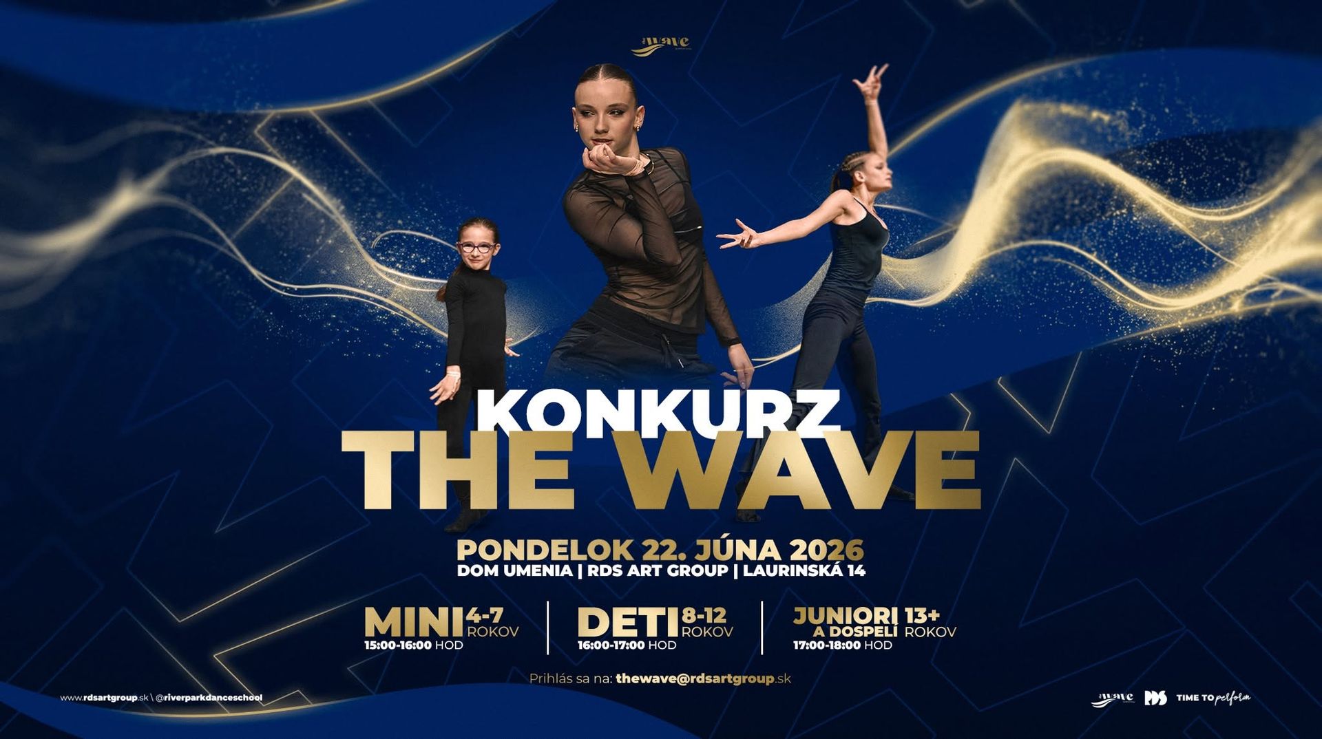 KONKURZ do tanečnej skupiny The Wave