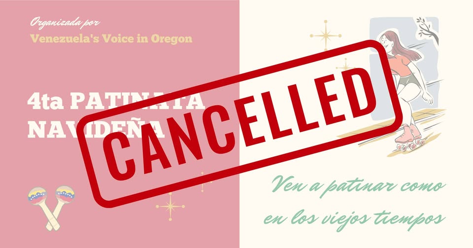 CANCELLED: 4ta Patinata Navideña / 4th Christmas Skate Party