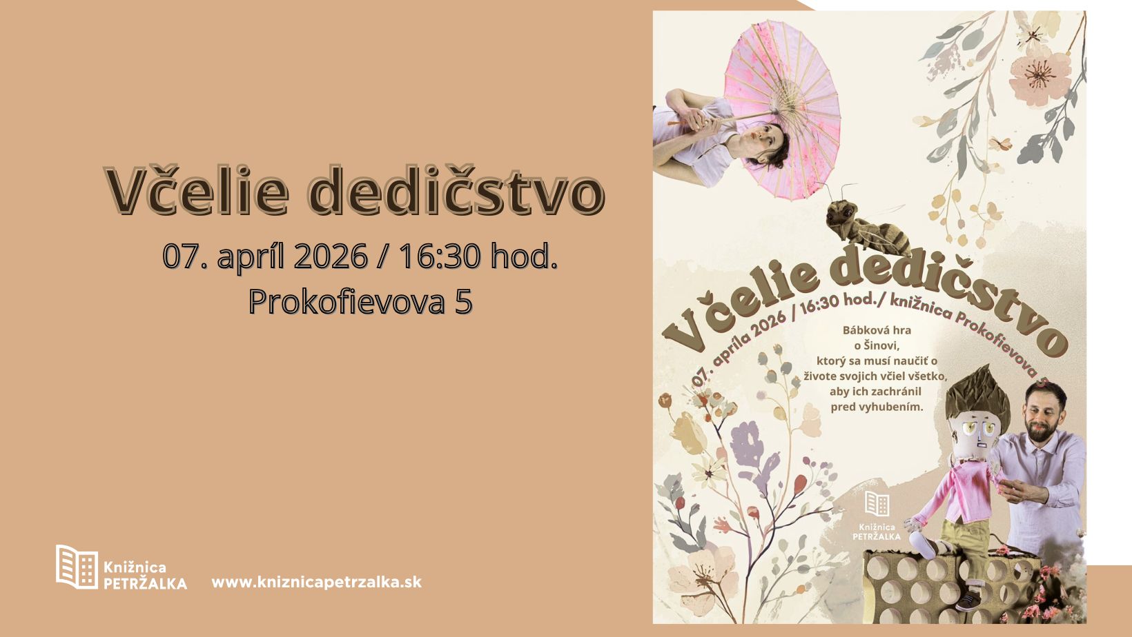 Divadlo FÍ - Včelie dedičstvo