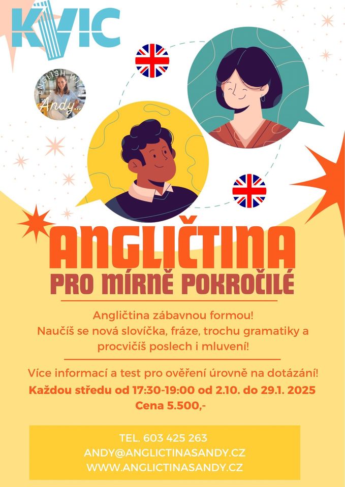 Angličtina pro mírně pokročilé