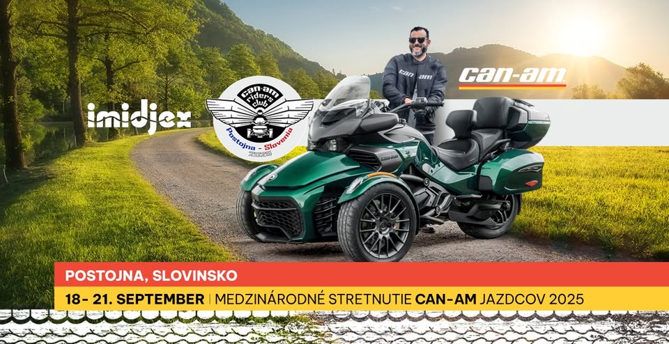 🏍️ MEDZINÁRODNÉ STRETNUTIE CAN-AM JAZDCOV 2025