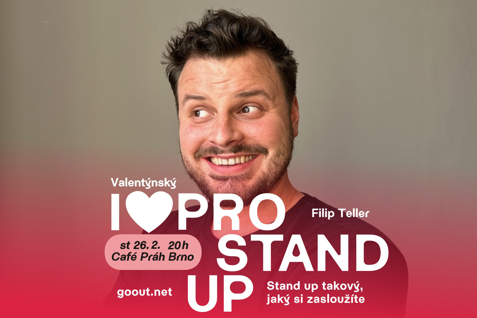 Filip Teller: Impro Stand Up - Valentýnský // Brno