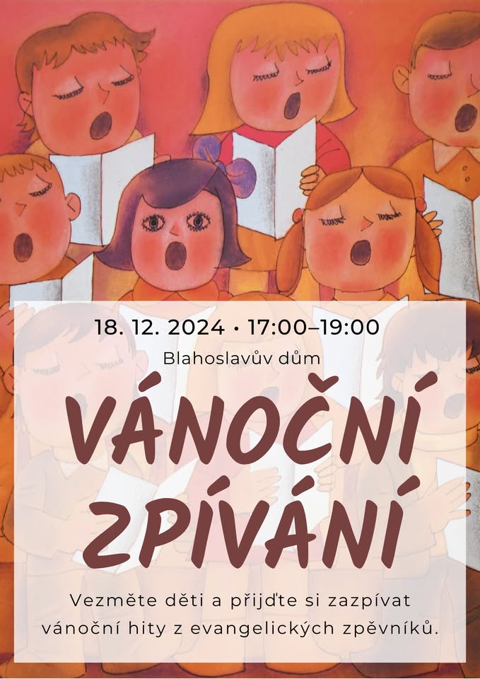 Vánoční zpívání s dětmi