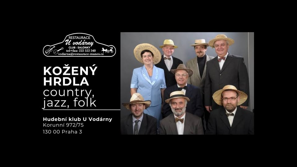 KOŽENÝ HRDLA country, jazz, folk