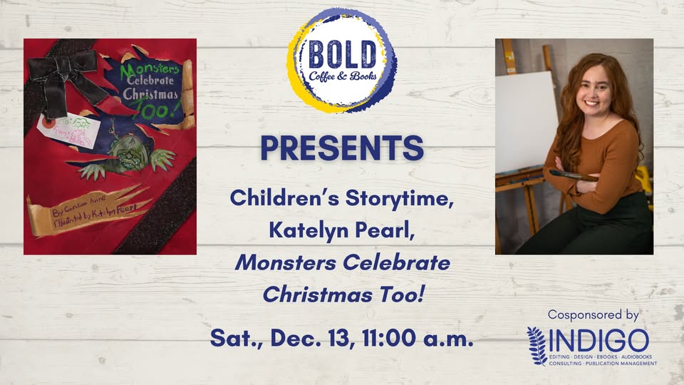 Children’s Storytime, Katelyn Pearl, Monsters Celebrate Christmas Too!