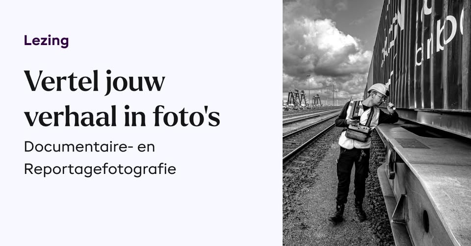 Verhalende fotografie met Maarten Van Der Voorde