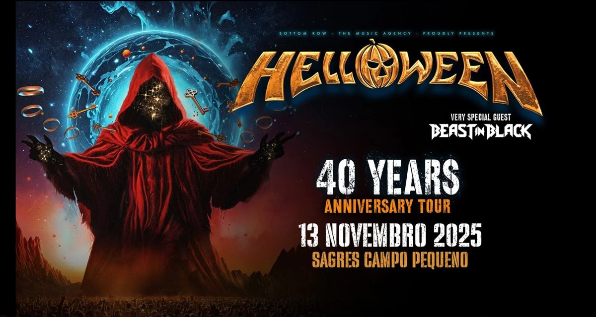 HELLOWEEN '40 Years Anniversary Tour' Lisboa 2025