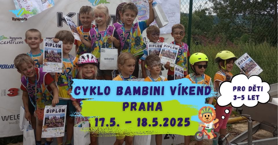 Cyklo víkend Bambini - Praha