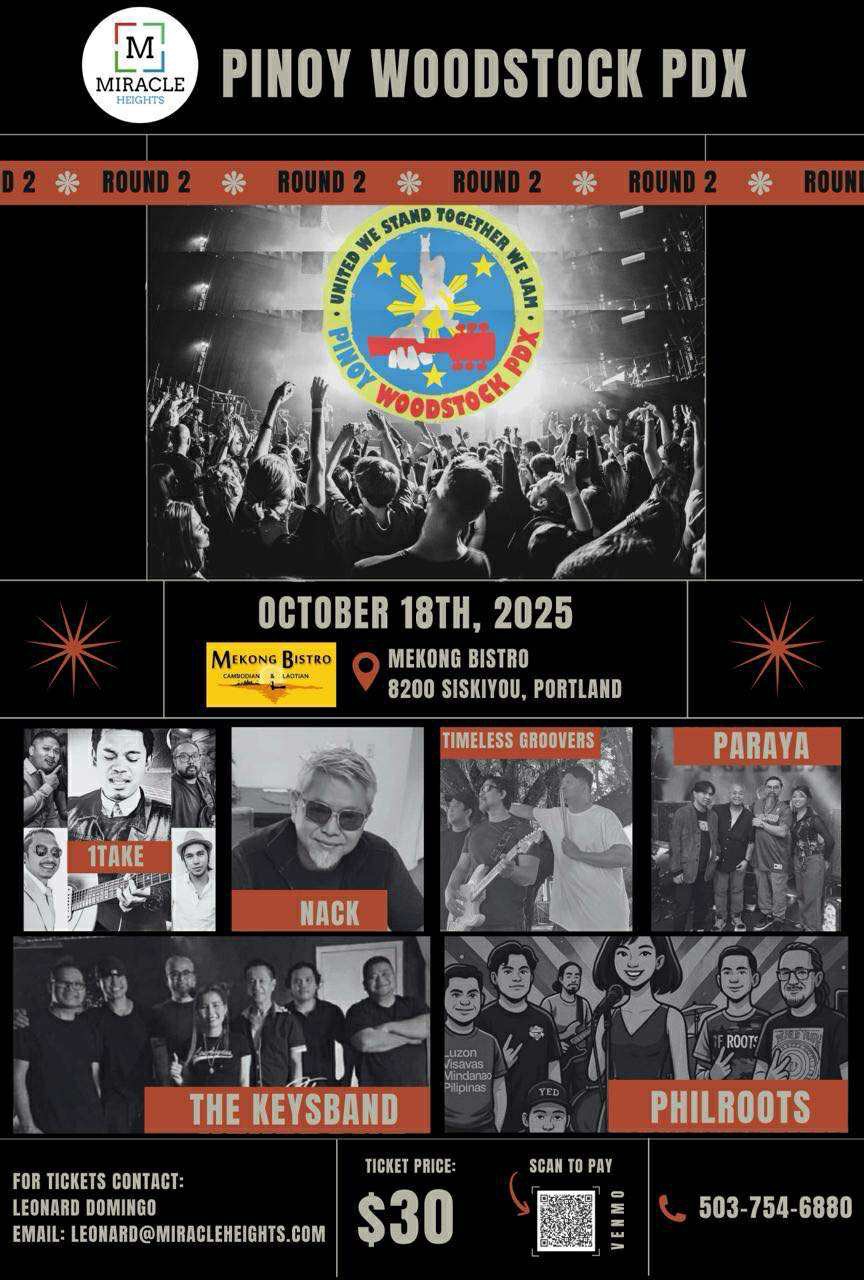 🎸Pinoy Woodstock PDX – Round 2