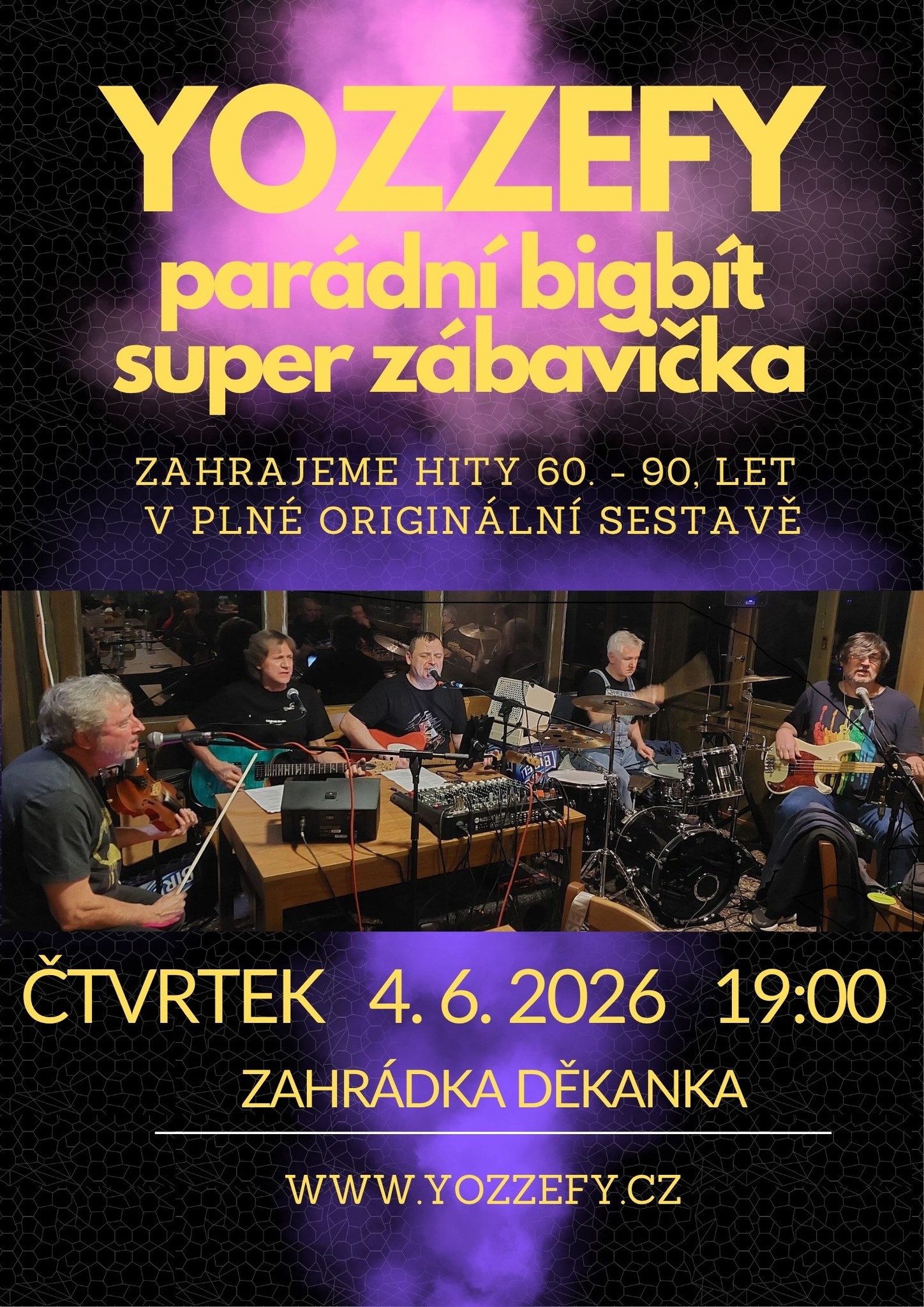 YOZZEFY bigbítek v Zahrádce na Děkance