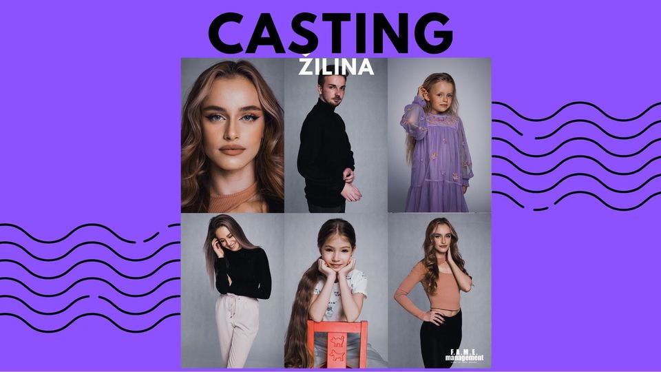 Registračný casting ŽILINA