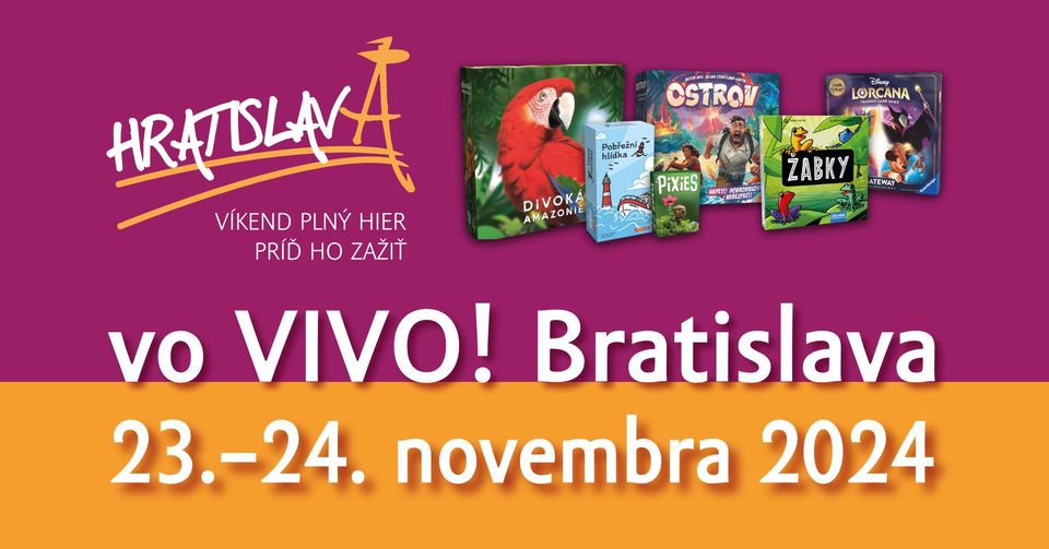 HRAtislava 2024 - sviatok spoločenských hier
