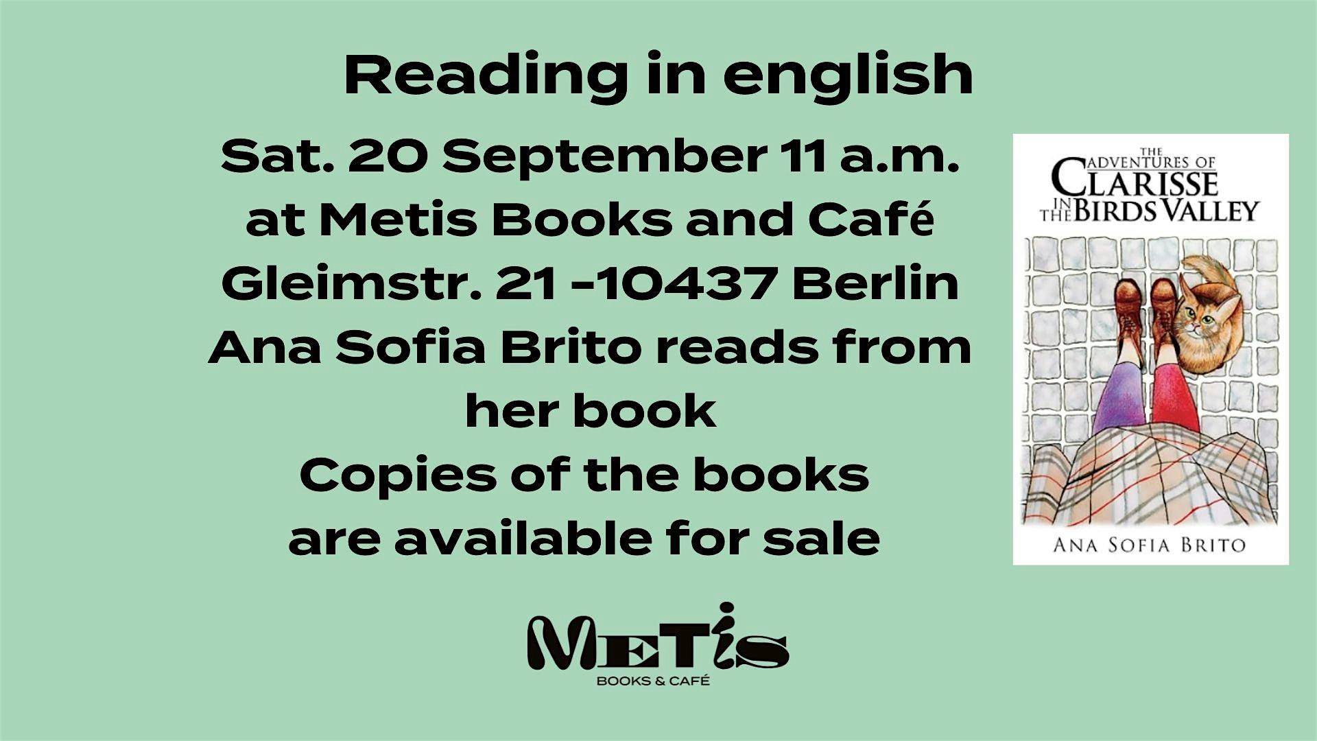 Reading for kids in english by Ana Sofia Brito