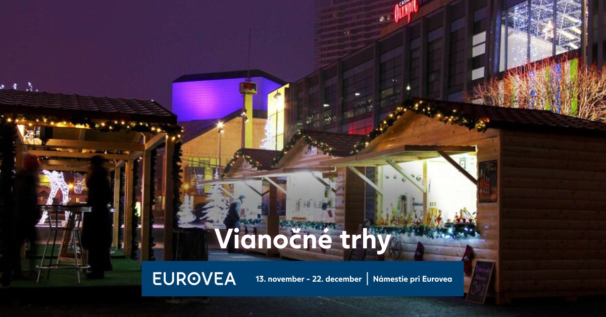 Vianočné trhy na námestí začínajú už 13. novembra!