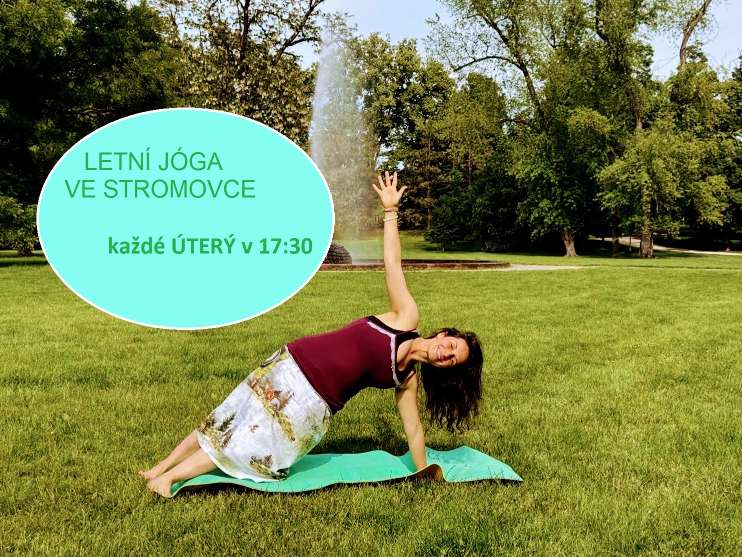 LETNÍ JÓGA VE STROMOVCE