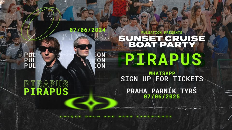 PRAGUE DRUM & BASS SUNSET CRUISE #17