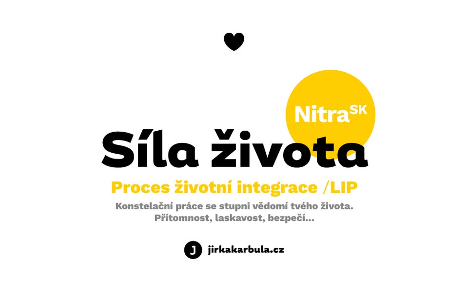 Síla života — Proces životní integrace LIP