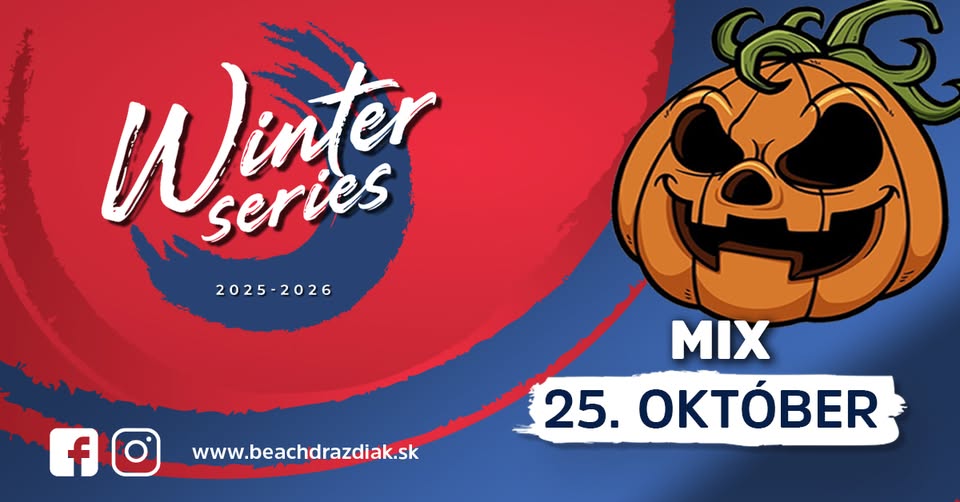 Beach Club Draždiak Winter Series 2025/26 - október mix - Halloweensky špeciál