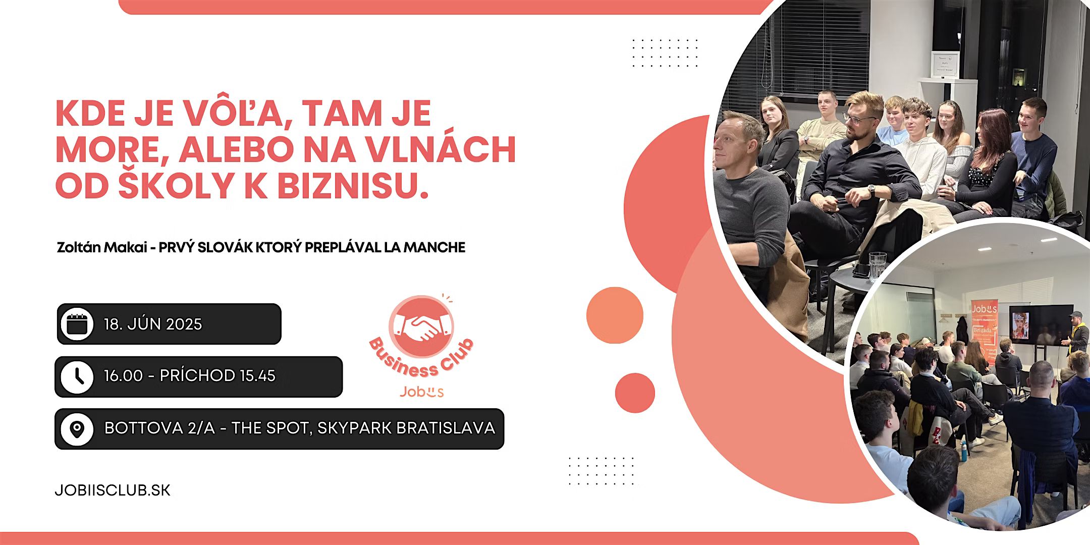 Kde je vôľa, tam je more, alebo na vlnách od školy k biznisu.