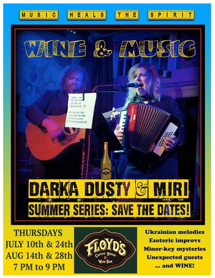 Wine & Music: with Darka Dusty & Miri