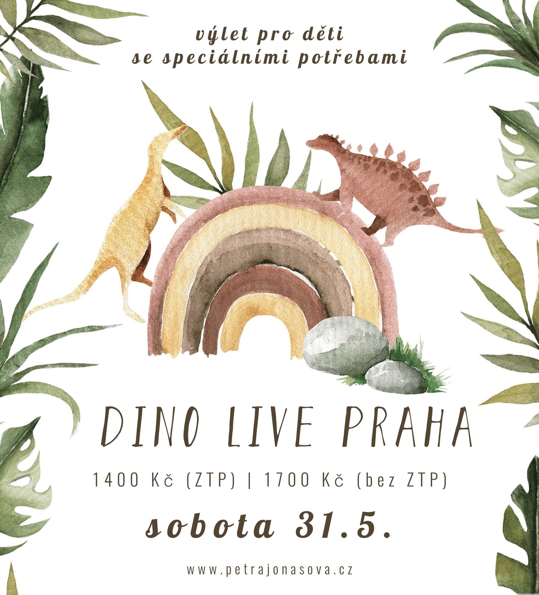 Výlet pro děti se speciálními potřebami - DINO LIVE
