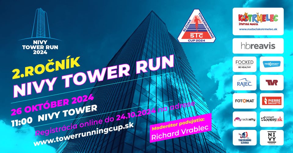 Nivy Tower Run - finálové podujatie