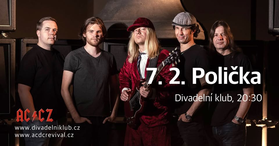 AC/CZ "Top AC/DC tribute show" v POLIČCE