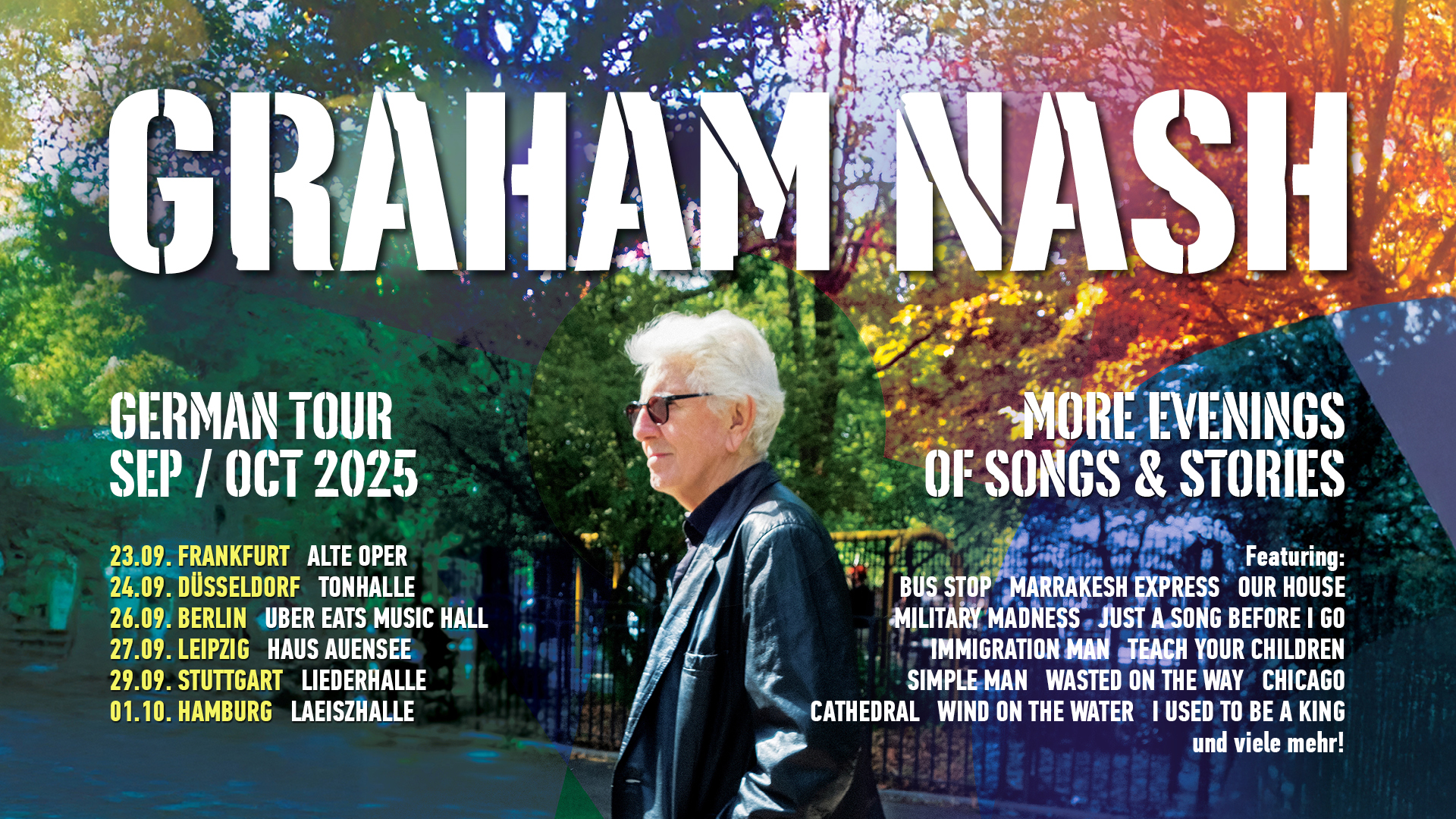 GRAHAM NASH - More Evenings of Songs & Stories 2025