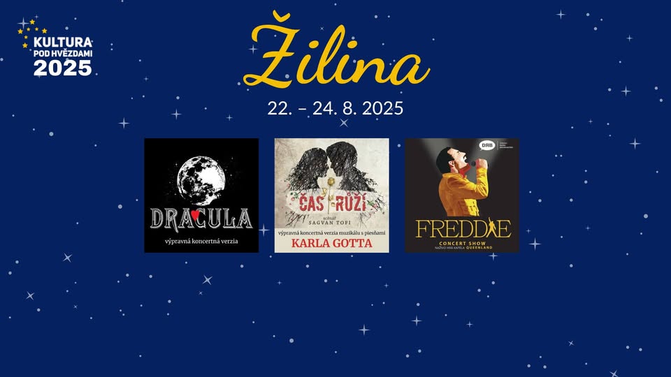 Kultura pod hvězdami v Žilině!