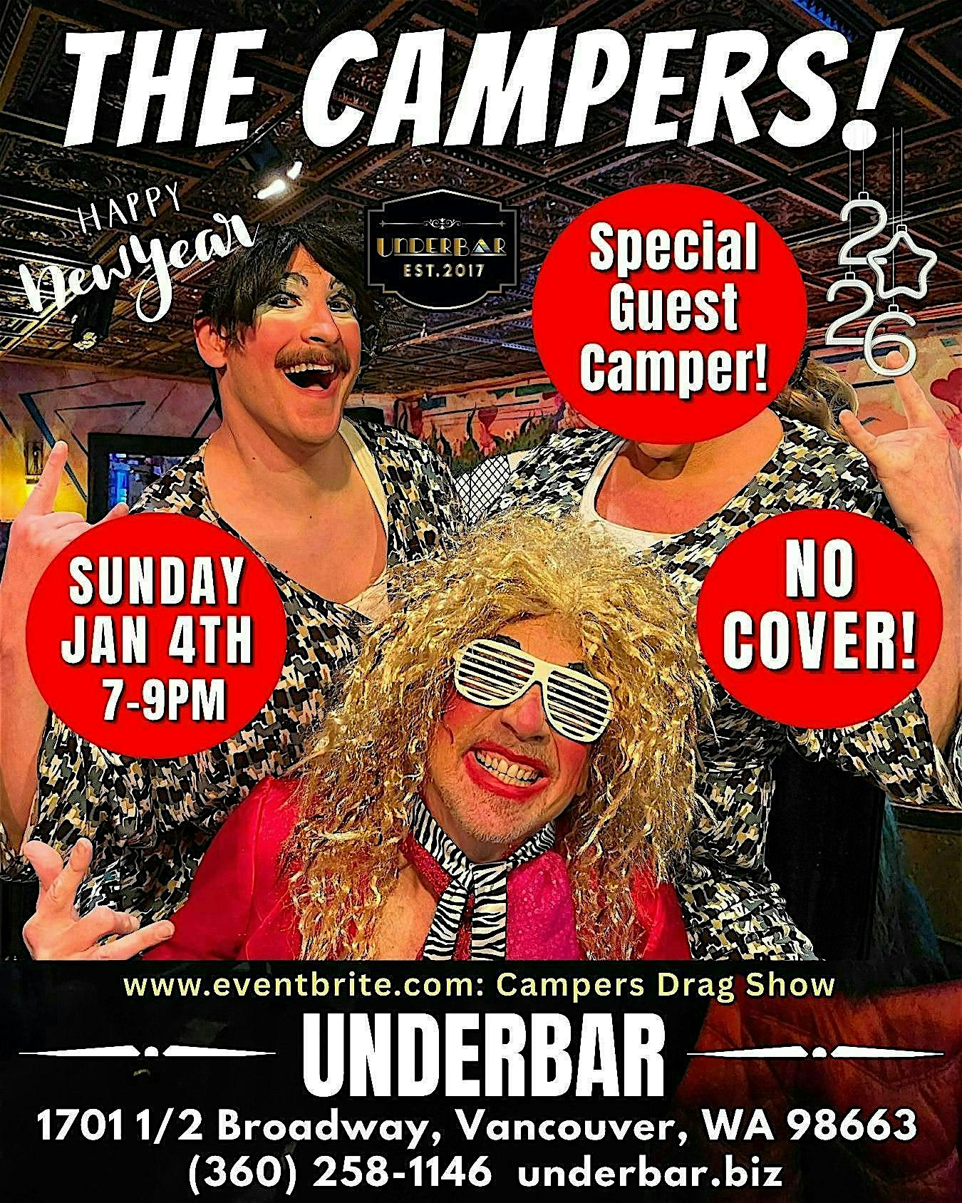Campers Drag Show - New Year's Edition