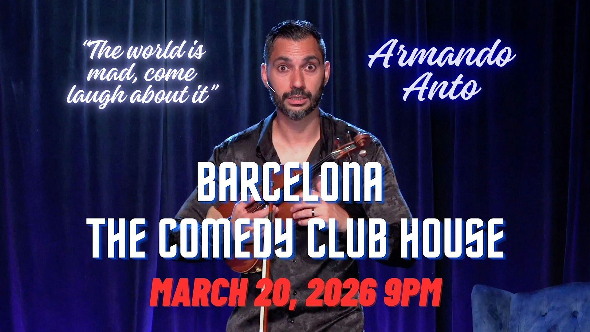 Armando Anto: Live in Barcelona • Stand Up Comedy in English