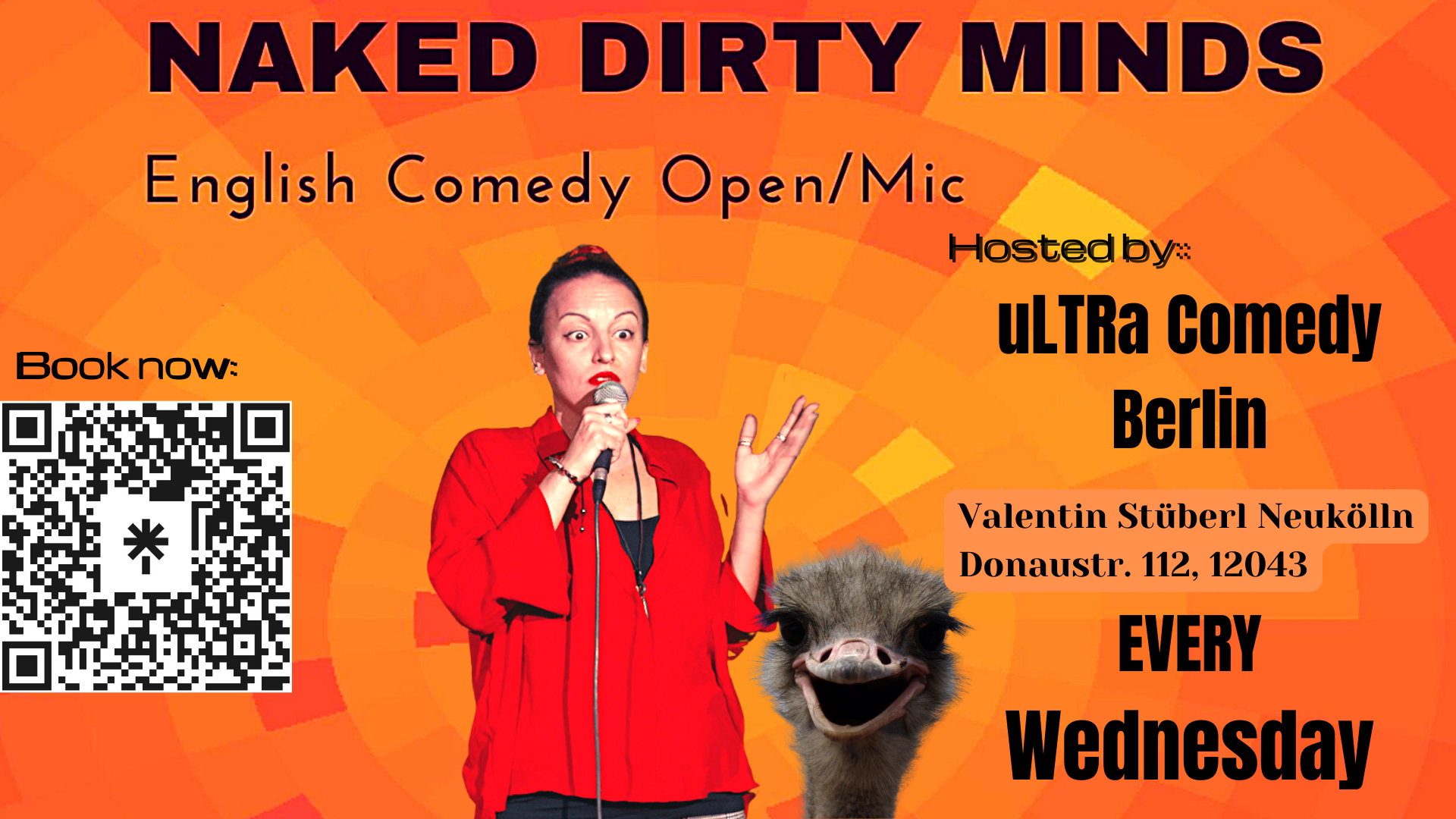 Naked Dirty Minds English Stand up Comedy / Open Mic