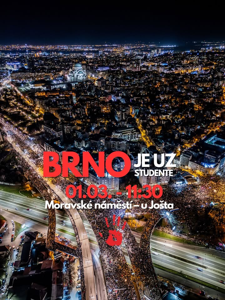 Podrška srpskim studentima | Podpora srbským studentům | Support for the Serbian students
