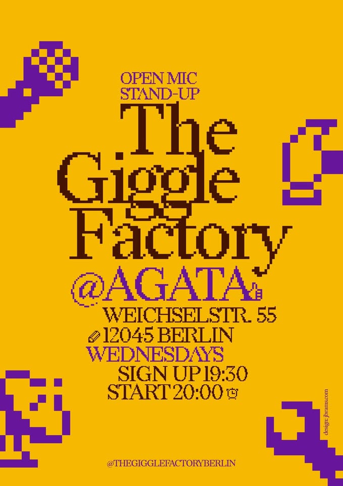 The Giggle Factory - Comedy Open Mic in English