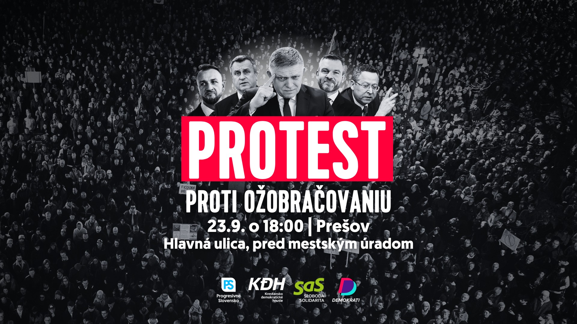 Protest proti ožobračovaniu | Prešov
