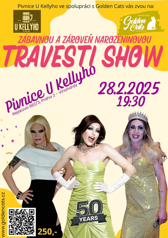 Travesti Show Golden Cats - Praha Vinohrady