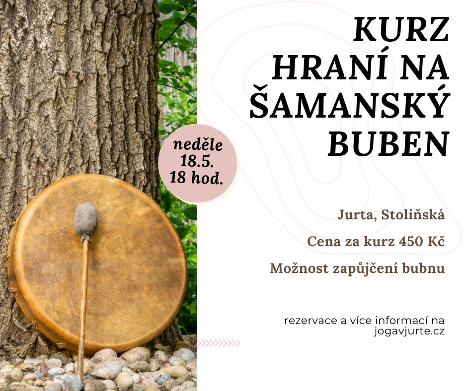 Bubnování - kurz hraní na šamanský buben
