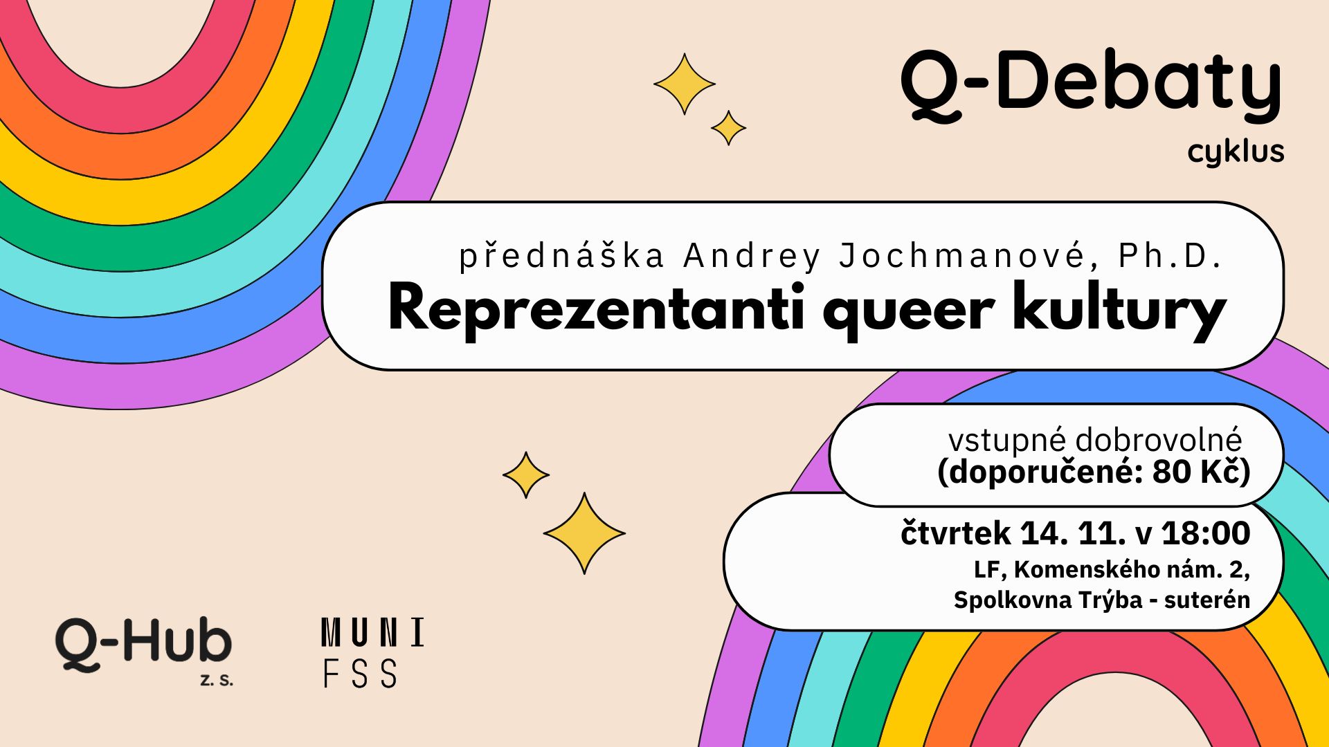 Q-Debaty: Reprezentanti queer kultury (A. Jochmanová, PhD.)