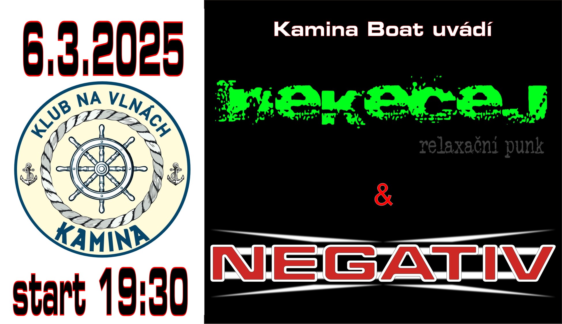 Kamina Boat - Nekecej + Negativ