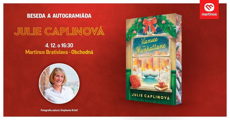 Julie Caplinová - beseda a autogramiáda