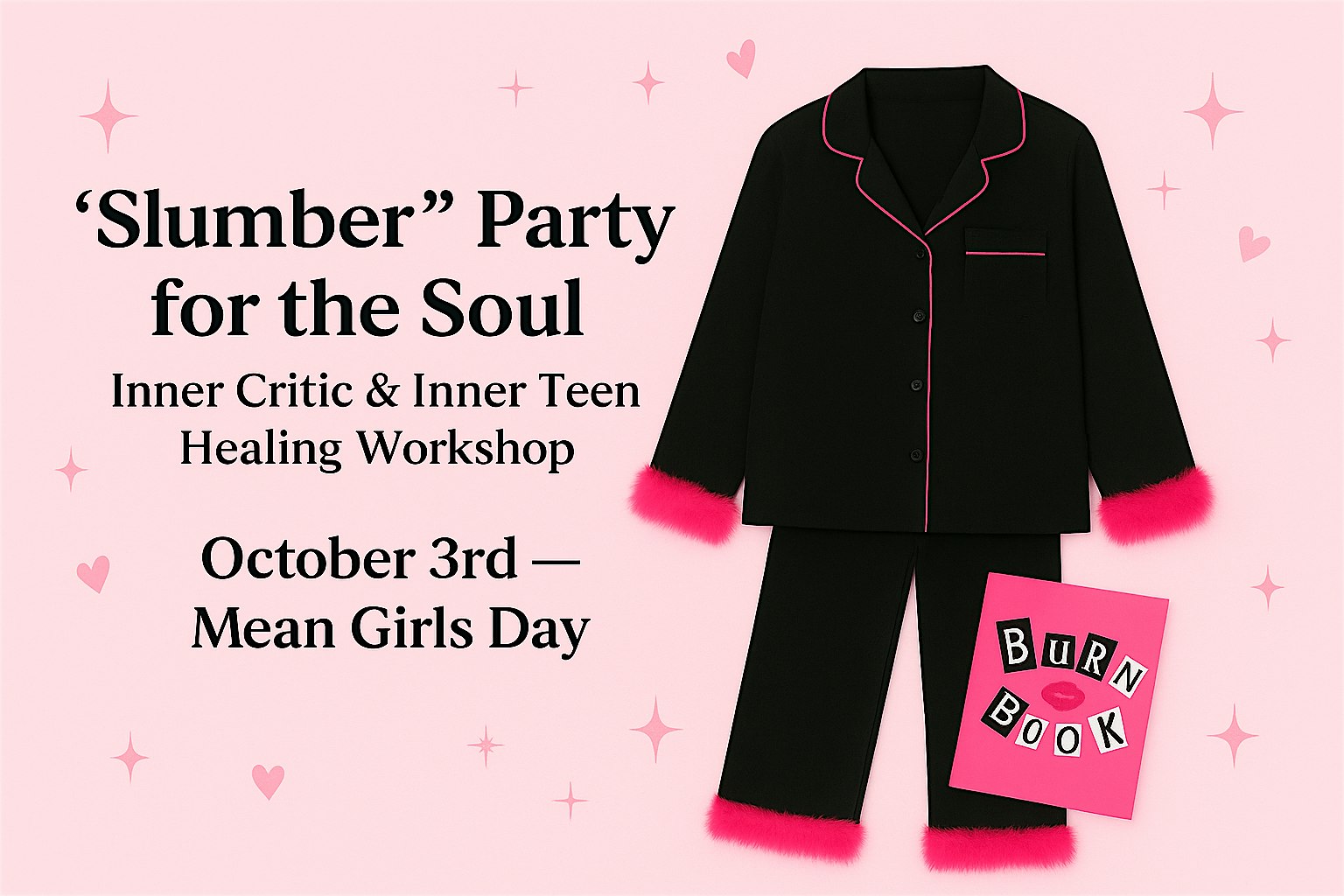 Inner Critic & Inner Teen Healing "Slumber” Party for the Soul Workshop